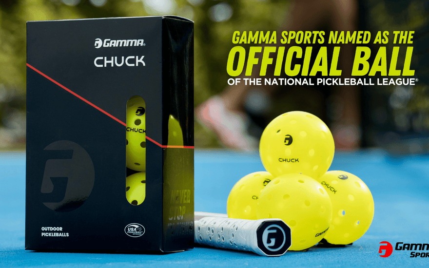 GAMMA Sports Named as Official Ball of the National Pickleball League® - Gamma Sports