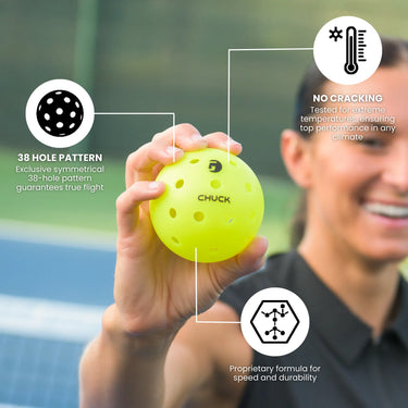 Chuck Outdoor Pickleballs
