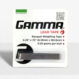 Lead Tape 0.25" x 72" Gamma Sports