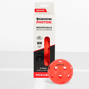 Photon Indoor Pickleball Red Gamma Sports