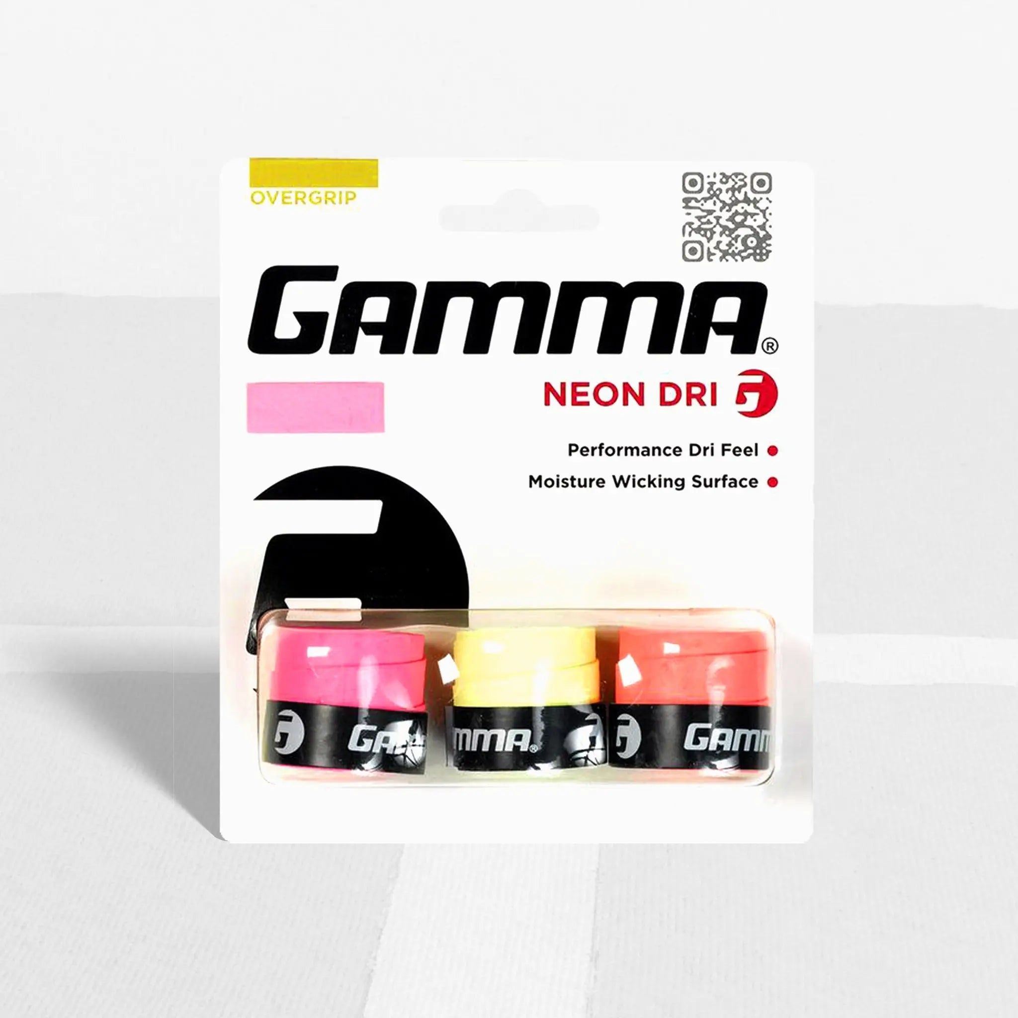 Gamma Overgrip Chevron 3 Pezzi: Impugnatura Antiscivolo Per Tennis, Alta Adesione E Colore Vivace